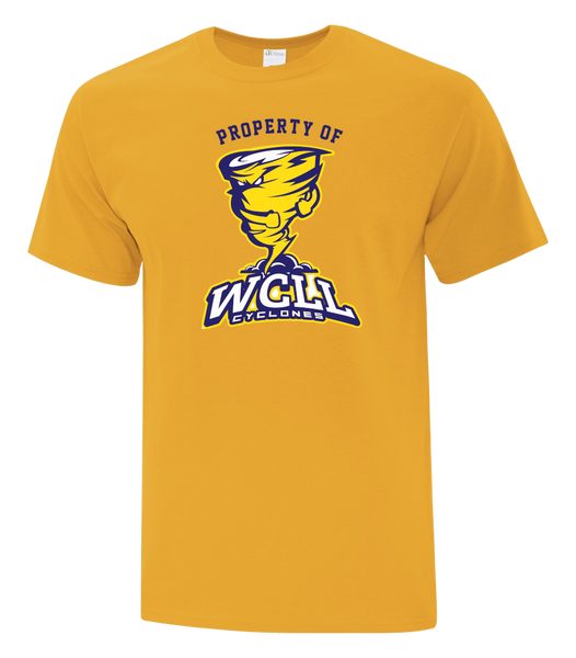 "Property of WCLL" Youth Cotton T-Shirt with Printed Logo