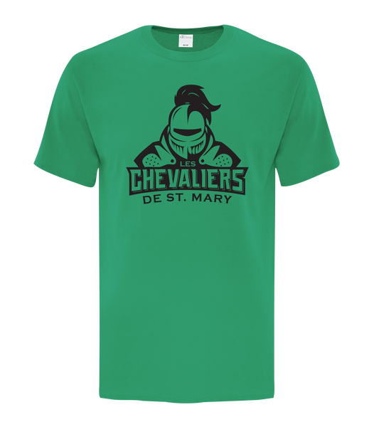 St. Mary House League Adult Cotton T-Shirt with Printed logo