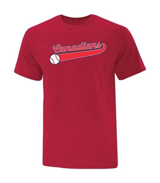Windsor South Canadians Adult Cotton T-Shirt with Printed logo