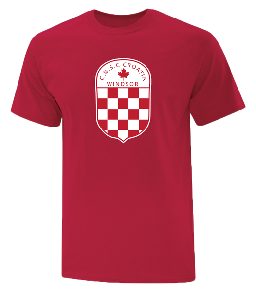 C.N.S.C. Windsor Croatia Youth Cotton T-Shirt with Printed Logo