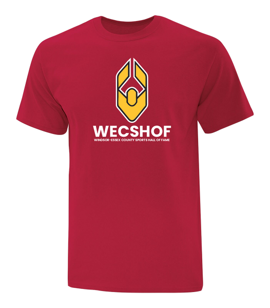 Windsor Essex Sports Hall Of Fame Cotton Adult T-Shirt with Printed Logo