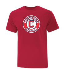 Windsor South Canadians Youth Cotton T-Shirt with Printed logo
