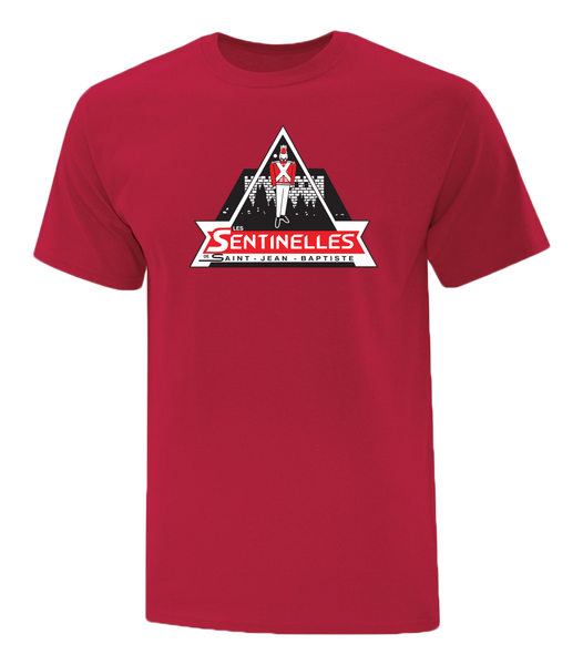 Sentinelles Adult Cotton T-Shirt with Printed logo