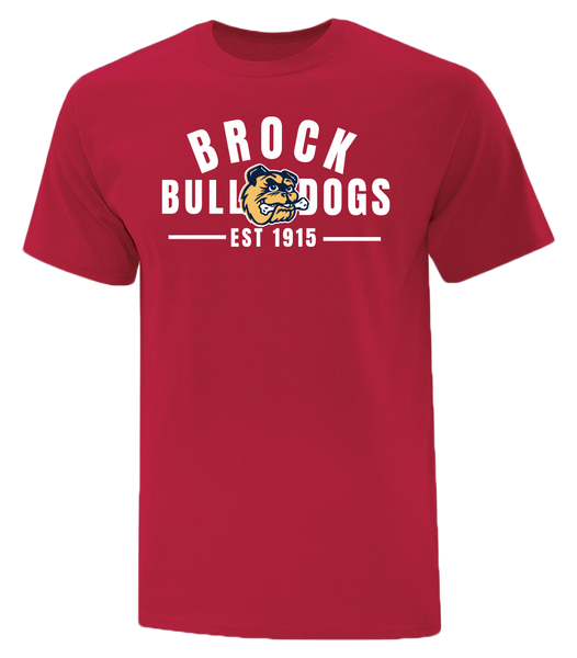 General Brock House League Adult Cotton T-Shirt with Printed Logo