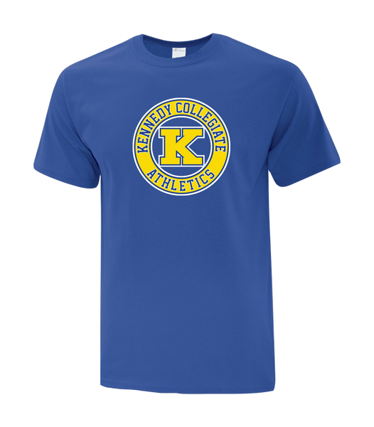 Kennedy Athletics Adult Cotton T-Shirt with Printed logo