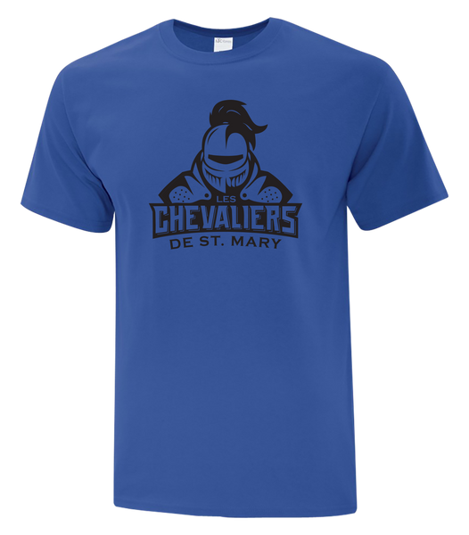 St. Mary House League Adult Cotton T-Shirt with Printed logo