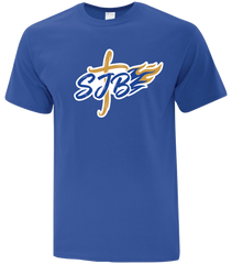 St. John the Baptist Youth Cotton T-Shirt with Printed logo