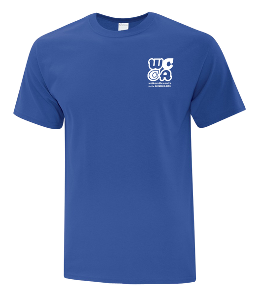 Walkerville Centre for the Creative Arts Adult Cotton T-Shirt with Printed logo