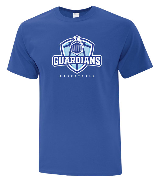 Lasalle Guardians Basketball Adult Cotton T-Shirt with Printed Logo