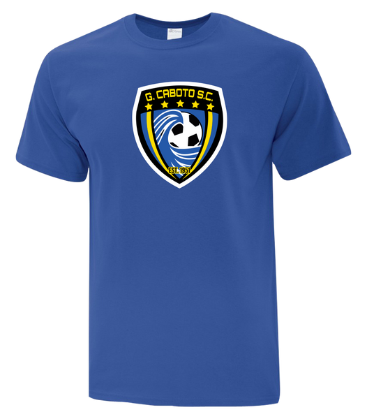 Caboto SC Crest Youth Cotton T-Shirt with Printed logo