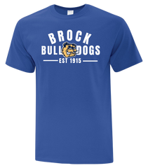 General Brock House League Adult Cotton T-Shirt with Printed Logo