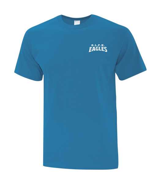 OLPH Youth Cotton T-Shirt with Printed Left Chest logo