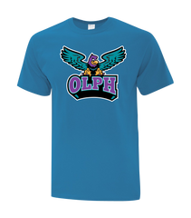 OLPH Adult Cotton T-Shirt with Printed logo