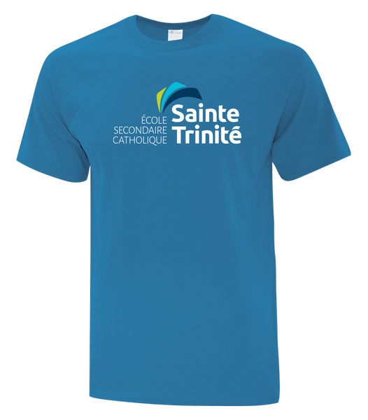 Sainte Trinité Adult Cotton T-Shirt with Printed logo