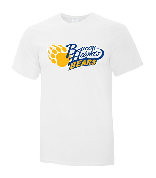 Beacon Heights Youth Cotton T-Shirt with Printed Logo