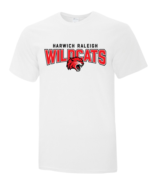 Harwich Raleigh Youth Cotton T-Shirt with Printed Logo