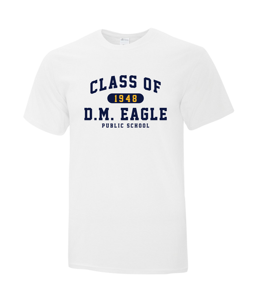 DM Eagle Alumni Youth Cotton T-Shirt with Printed logo