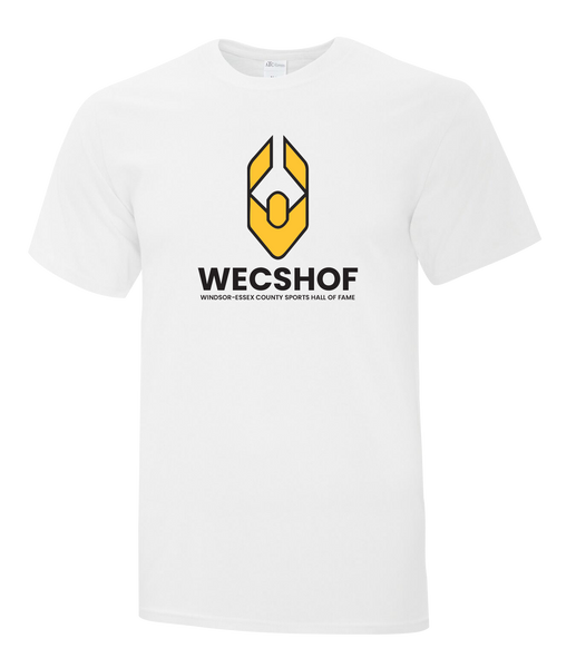 Windsor Essex Sports Hall Of Fame Cotton Adult T-Shirt with Printed Logo