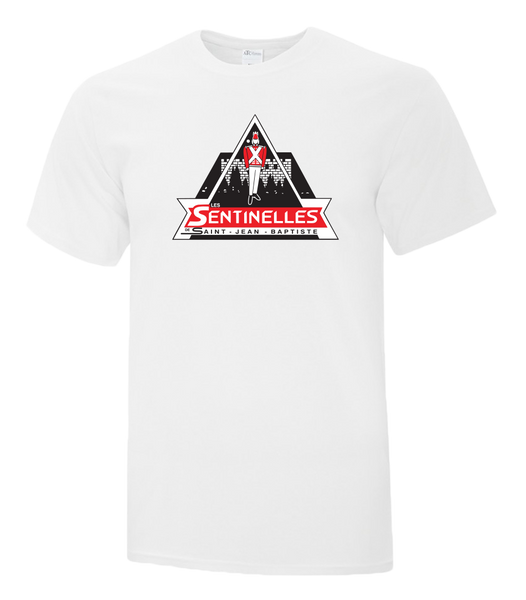 Sentinelles Youth Cotton T-Shirt with Printed logo