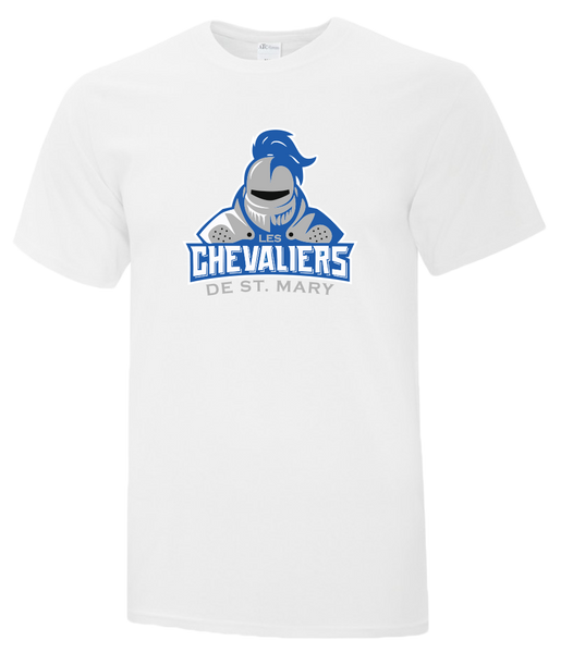 Les Chevaliers De St. Mary Youth Cotton T-Shirt with Printed Logo