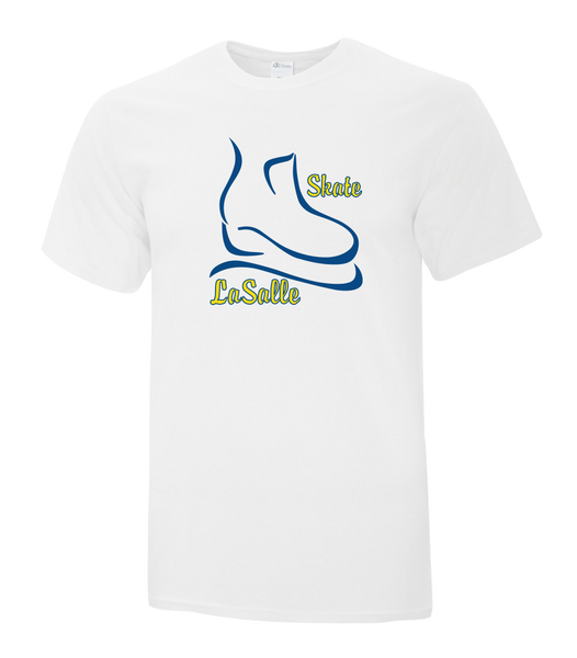 Skate LaSalle Youth Cotton T-Shirt with Printed logo