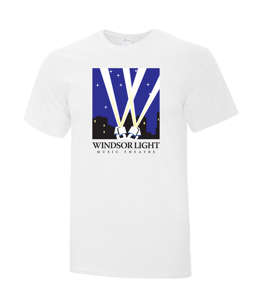 Windsor Light Music Theatre Youth Cotton T-Shirt with Printed logo