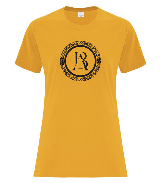 Branton Academy Ladies Cotton T-Shirt with Printed Logo