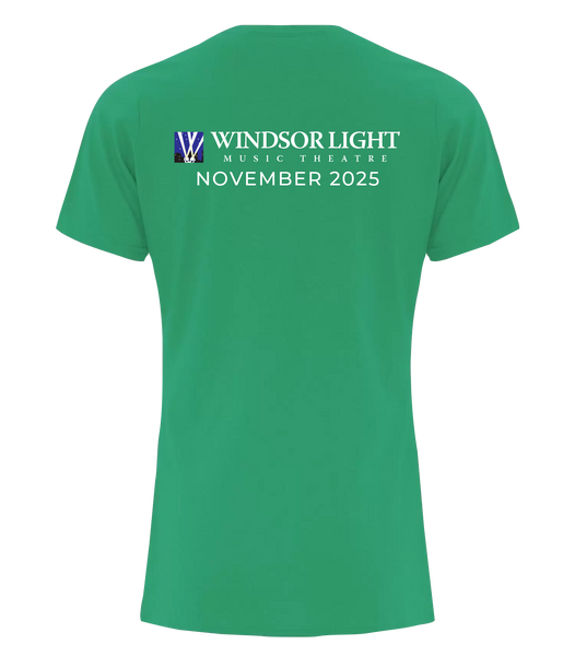 "Joseph and the Amazing Technicolor Dreamcoat" Ladies Cotton T-Shirt with Printed Logo