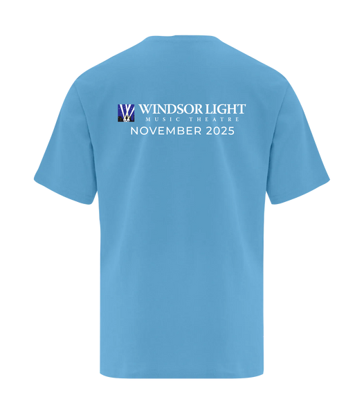 "Joseph and the Amazing Technicolor Dreamcoat" Adult Cotton T-Shirt with Printed Logo