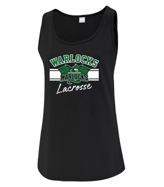 Warlocks Lacrosse Ladies Cotton Tank Top