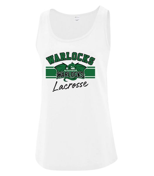 Warlocks Lacrosse Ladies Cotton Tank Top