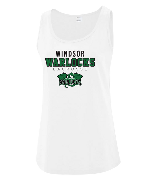 Windsor Warlocks Lacrosse Ladies Cotton Tank Top