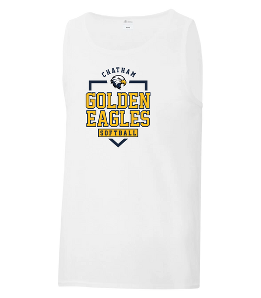 Chatham Golden Eagles Adult Cotton Tank Top