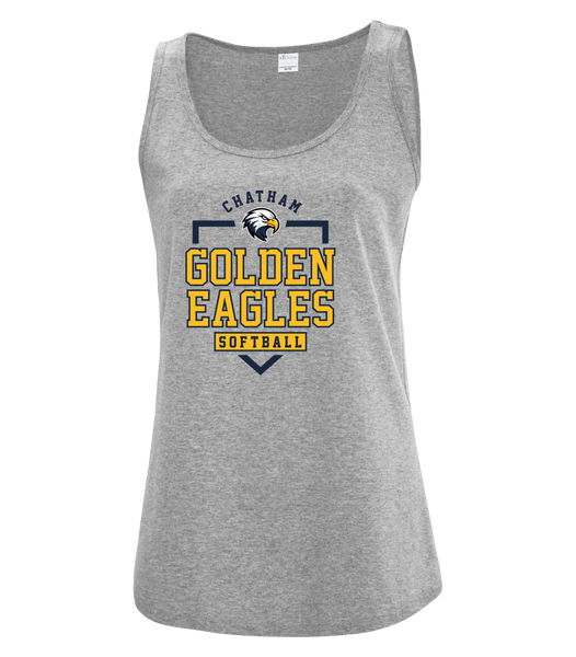 Chatham Golden Eagles Ladies Cotton Tank Top