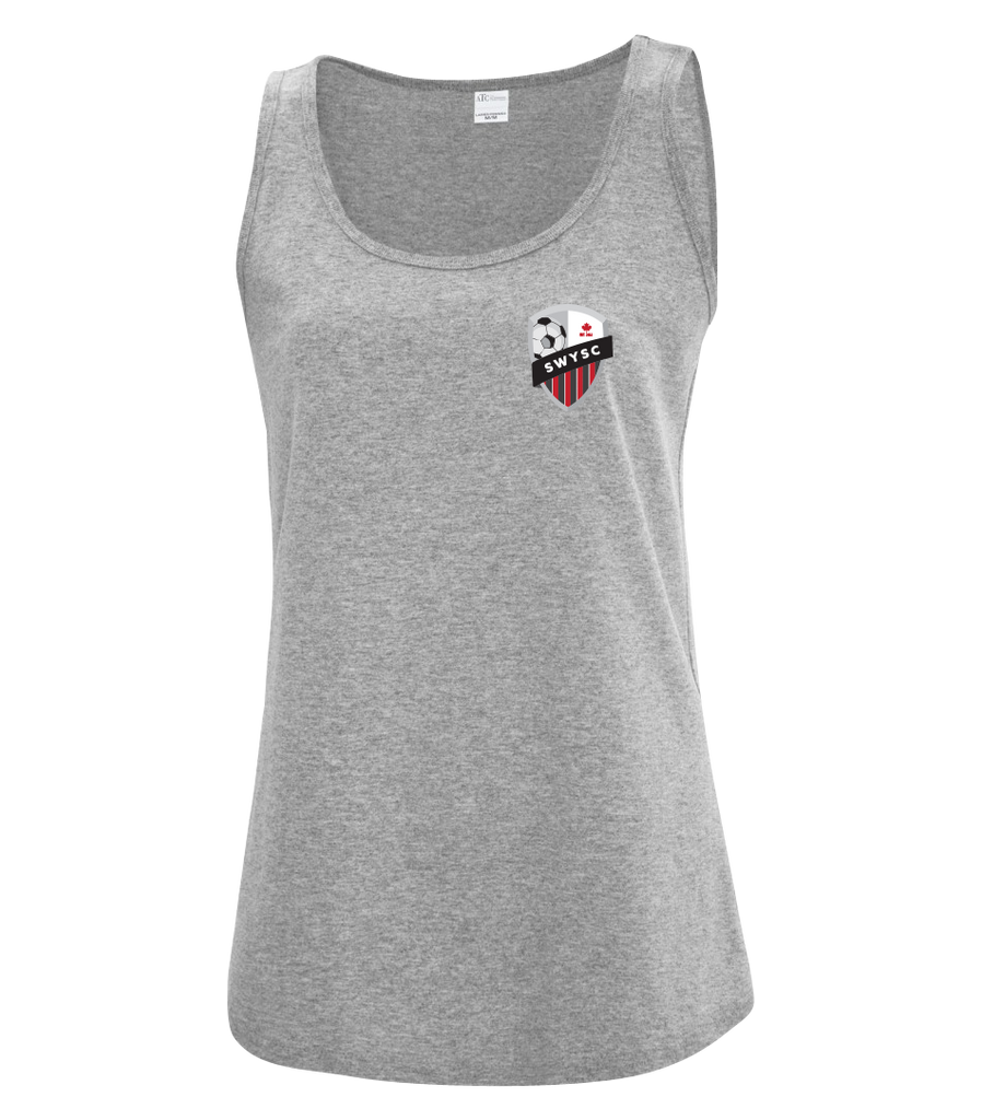 SWYSC Ladies Cotton Tank Top with Printed Logo