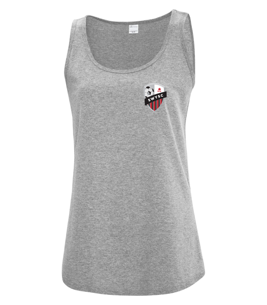 SWYSC Ladies Cotton Tank Top with Printed Logo