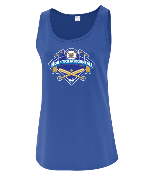 Rob & Tricia Morneau Tournament Ladies Cotton Tank Top