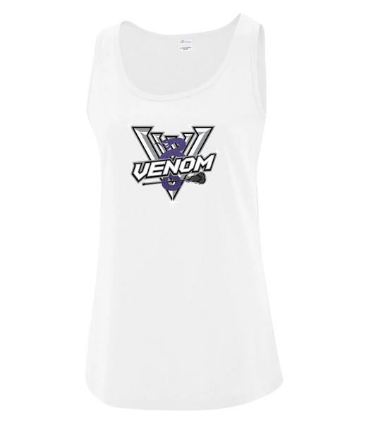Venom WMSL Ladies Cotton Tank Top with Printed Logo