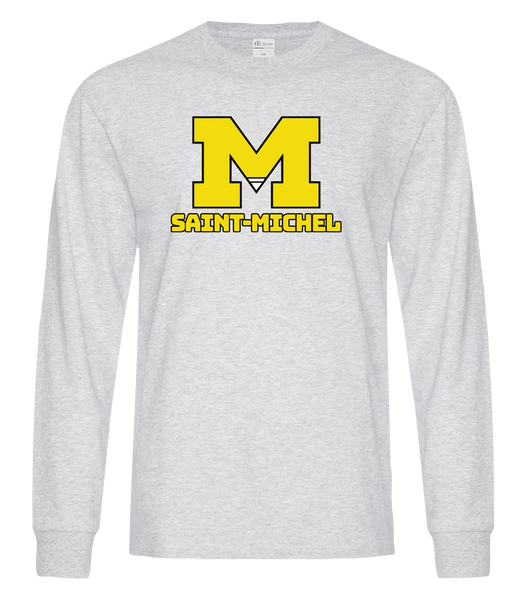 Saint-Michel Adult Cotton Long Sleeve with Printed Logo