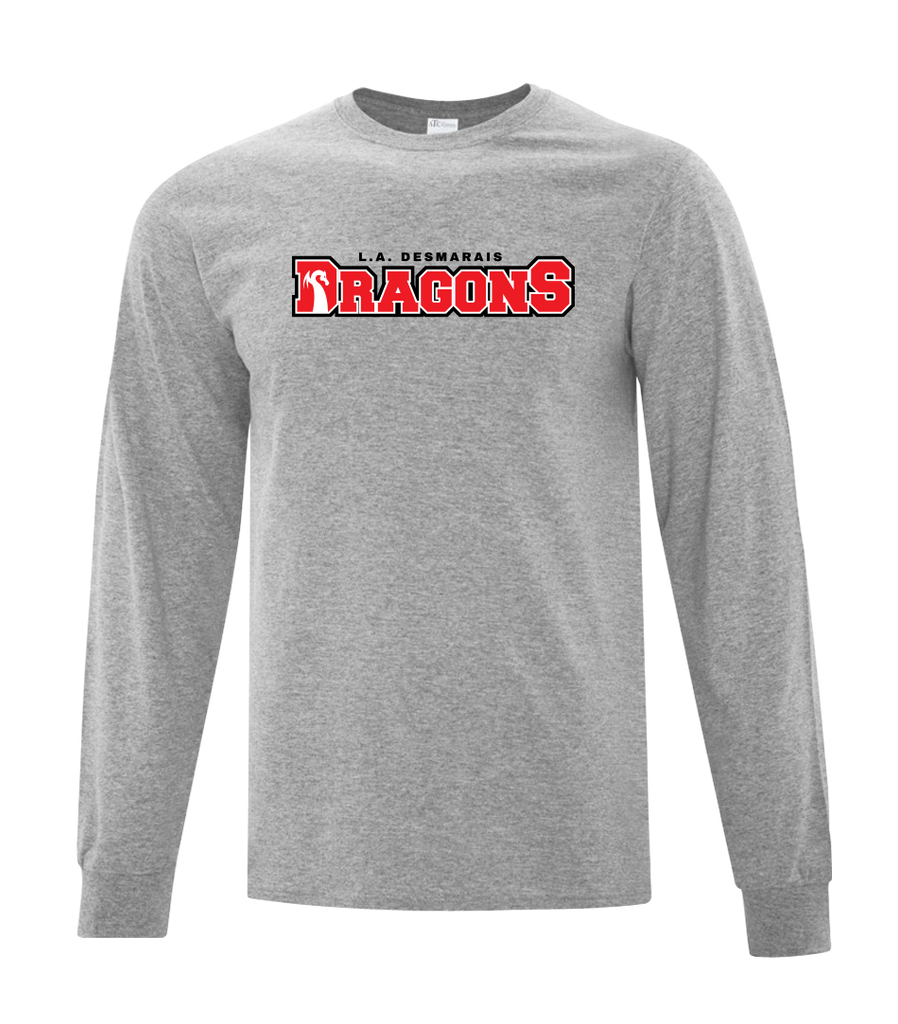 LAD Dragons Adult Cotton Long Sleeve with Printed Logo