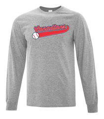 Windsor South Canadians Youth Cotton Long Sleeve with Printed Logo