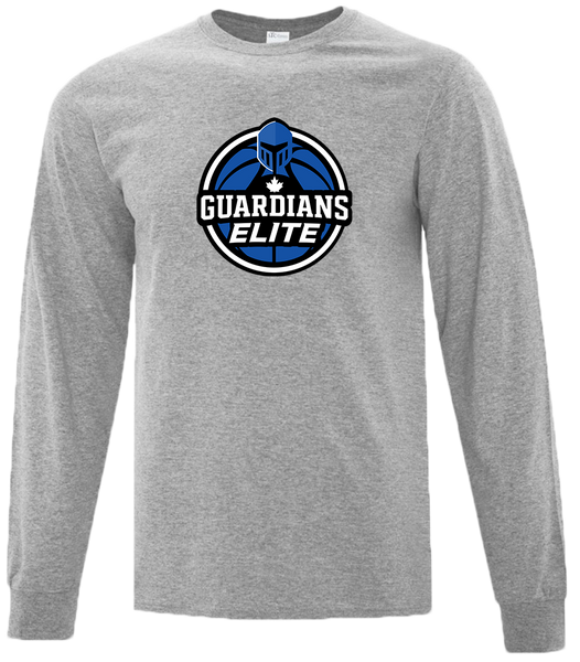 Lasalle Guardians Elite Adult Cotton Long Sleeve with Printed Logo