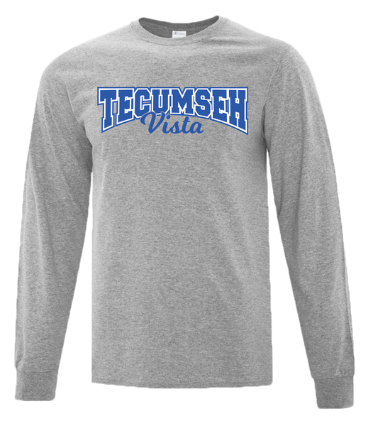 Tecumseh Vista Adult Cotton Long Sleeve with Printed Logo