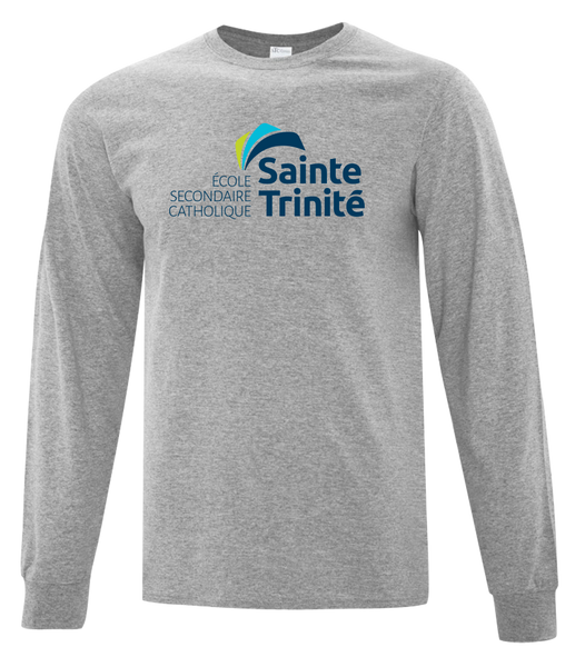 Sainte Trinité Adult Cotton Long Sleeve with Printed Logo