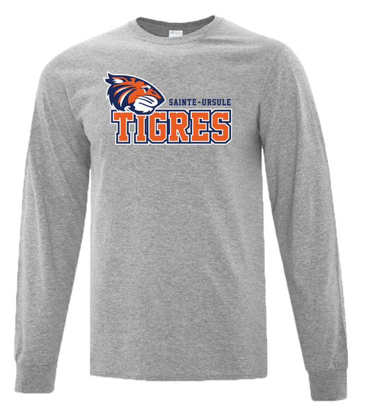 Sainte-Ursule Youth Cotton Long Sleeve with Printed Logo