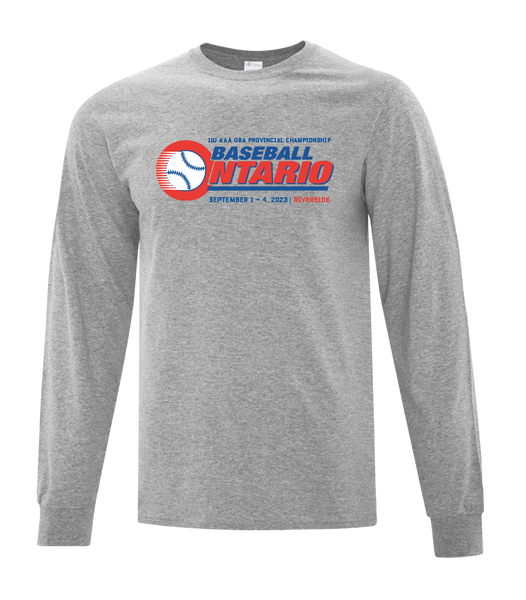 OBA Adult Cotton Long Sleeve with Full Colour Logo