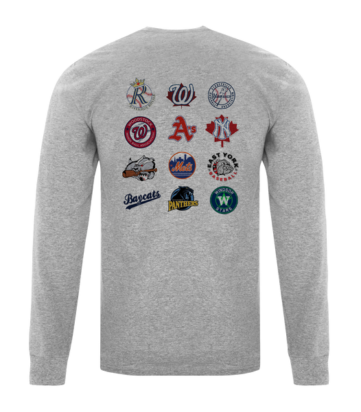 OBA Youth Cotton Long Sleeve with Full Colour Logo