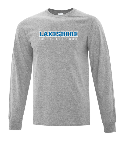 Lakeshore Discovery Youth Cotton Long Sleeve with Printed Logo