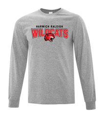 Harwich Raleigh Youth Cotton Long Sleeve with Printed Logo