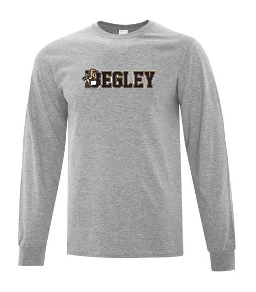 Frank W. Begley Youth Cotton Long Sleeve with Printed Logo